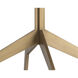 Richart Antique Brass Bistro Table